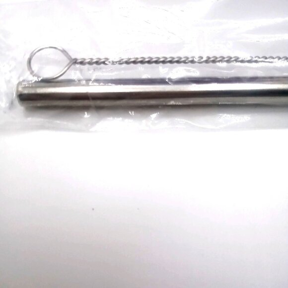 Inspirational Tumbler 12 Oz Black Stainless-Steel Straw Brush Keychain Set - Picture 4 of 5